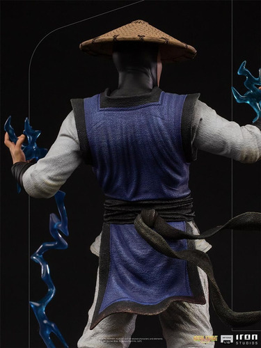 Raiden Art Scale 1/10 - Mortal Kombat - Iron Studios (Usado)
