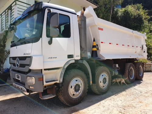 Imagem 2 de 15 de Mercedes-benz Actros 4844 8x4 Ano 2013/2014 Traçado