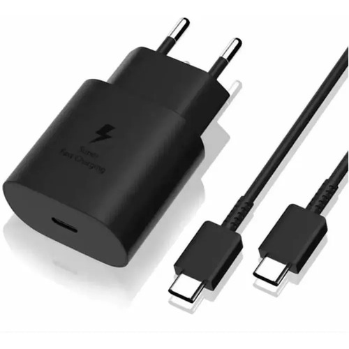 Imagem 3 de 4 de Carregador Original Samsung 25w Type C S21 S20 Note 20 Nf-e