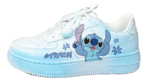 Zapatillas Stitch, Zapatos Blancos Stitch