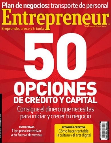 Revista Entrepreneur En Español -  Septiembre 2014