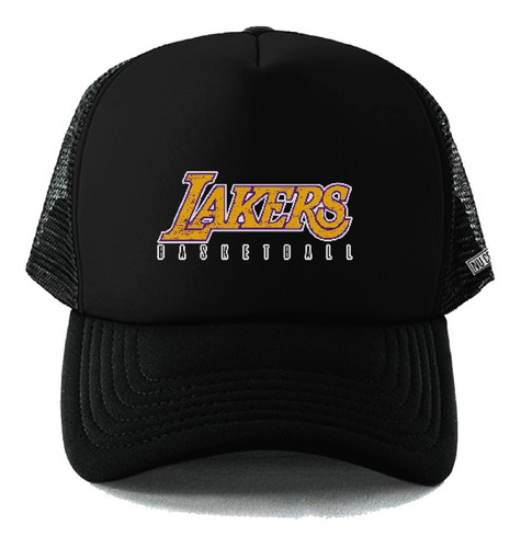 Gorra Con Malla Los Angeles Lakers Nba Basquet Deportiva Phg