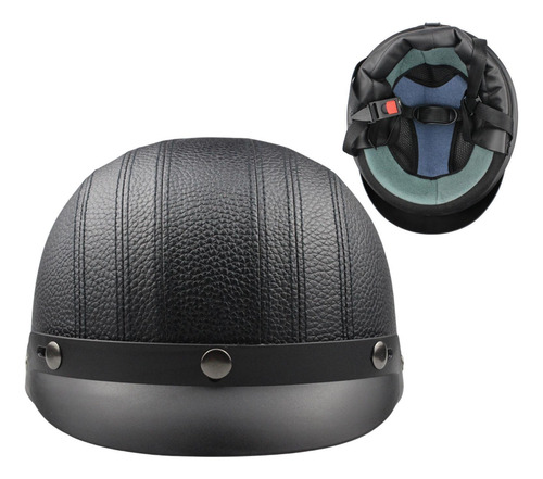 Medios Cascos De Moto Verano Retro Street Scooter Cruiser Ca