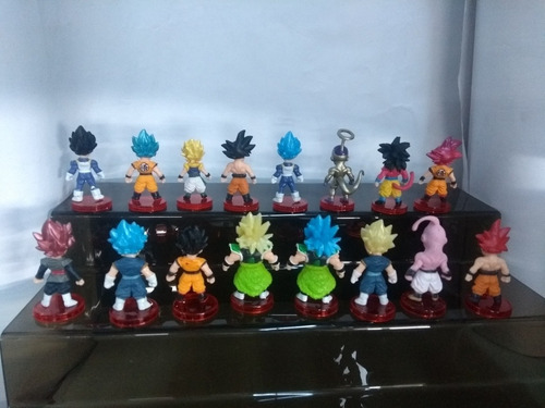 Imagen 2 de 3 de Muñecos Dragón Ball Goku Vegeta Broly Freezer Gohan Majin Bu
