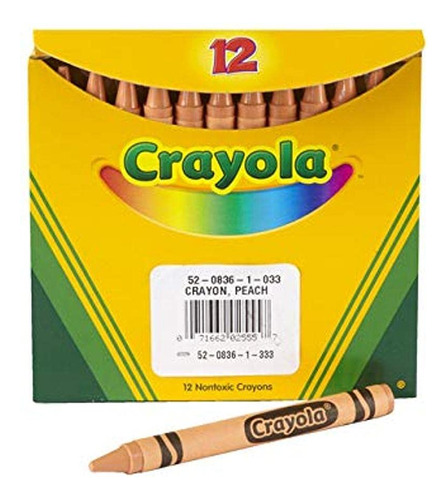 Crayola 52-0836-033 Un Solo Color De Crayón De Recarga, 5/16