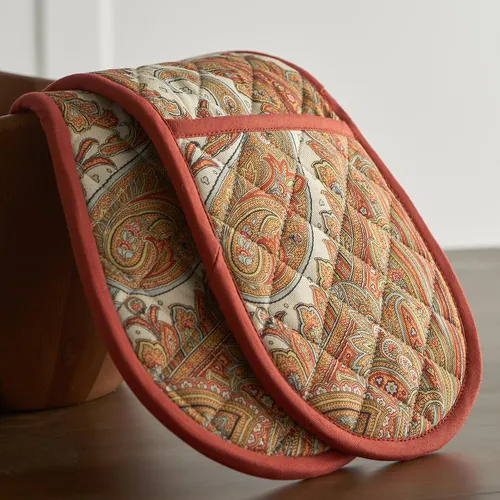 Juego De 2 Soportes Ollas 100 % Algodón, Asa Colgar, R...