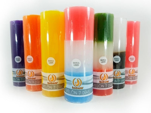 Imagen 3 de 8 de Velon 7 Dias Colores A Eleccion X 1