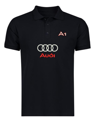 Playera Audi A1 Bordada Cuello Polo