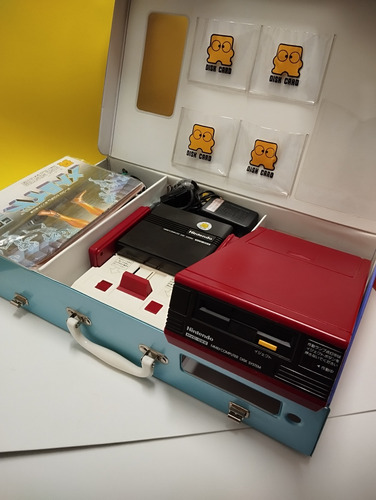 Consola Famicom Con Valija Y Disk System Incluído!!! (Usado)
