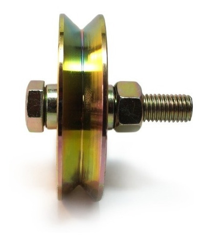 Imagen 6 de 6 de Rueda Porton Corredizo V100 Mm Ruleman Kit Sin Interes