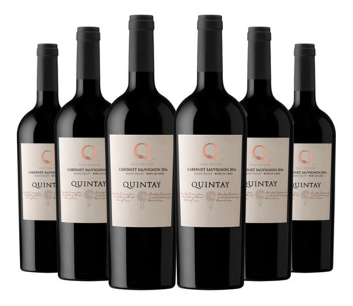 6 Vinos Quintay Q Cabernet Sauvignon