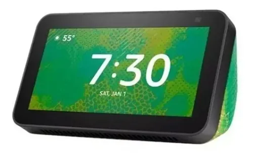 Echo Show 5 2nd Gen Con Asistente Virtual Alexa, Pantalla Integrada  De 5.5 Deep Sea Blue 110v/240v