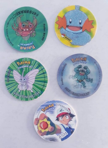 Tazos Pokemon De Sabritas (Usado)