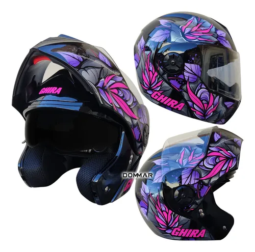 Casco Moto Mujer Certificados