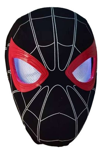Casco De Spiderman Con Ojos Móviles Iluminados