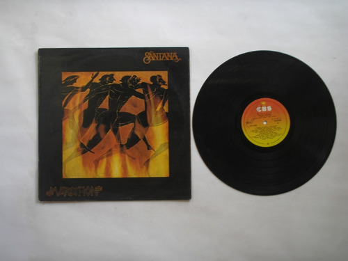 Lp Vinilo Carlos Santana Marathon Edicion Colombia 1979