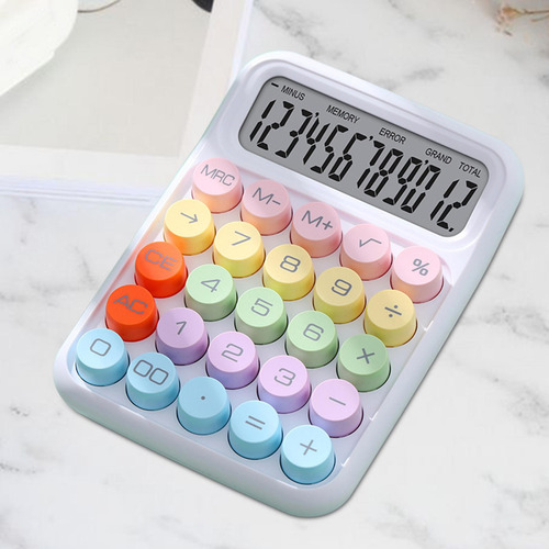 Calculadora De Escritorio Calculadora De Botón Mecánico De