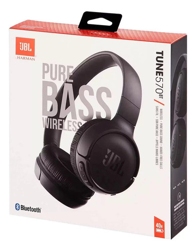 Auriculares Inalámbricos Bluetooth Jbl Tune 570bt Negros