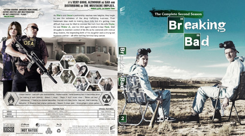 Breaking Bad Serie En Bluray. 15 Discos. Audio Ing/esp. Lat!