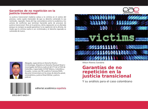 Libro: Garantías No Repetición Justicia Transiciona