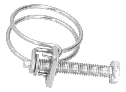 Conjunto De Braçadeiras De Mangueira De Fio Duplo De Aço Aju