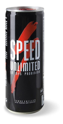 Lata Bebida Energizante Speed 250 Cc