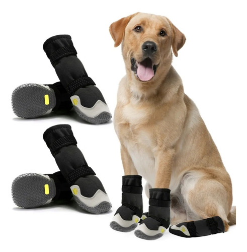 Zapatos Botas Impermeables. Para Perro Talla 3  Suela Caucho