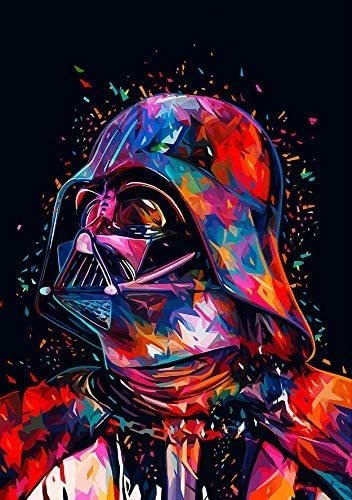 Kit De Pintura Con Diamantes 5d Darth Vader Star Wars
