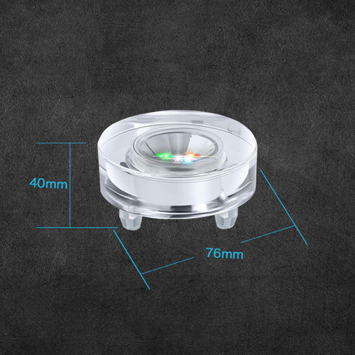 Base De Luz Led Soporte Recargable Para Estatuas De Estilo E