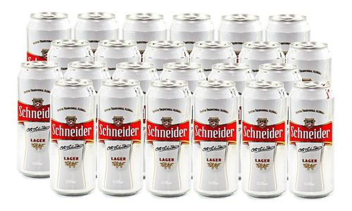 Cerveza Schneider De 473cc Lata ( Pack De 24)