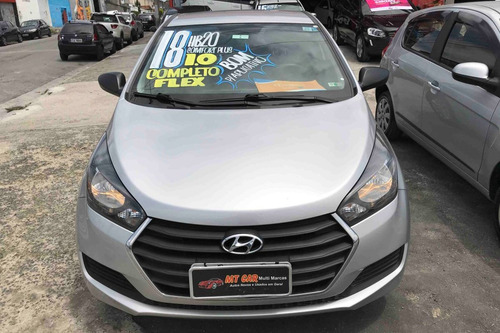 Hyundai Hb20 1.0 Comfort 2018 (prata)