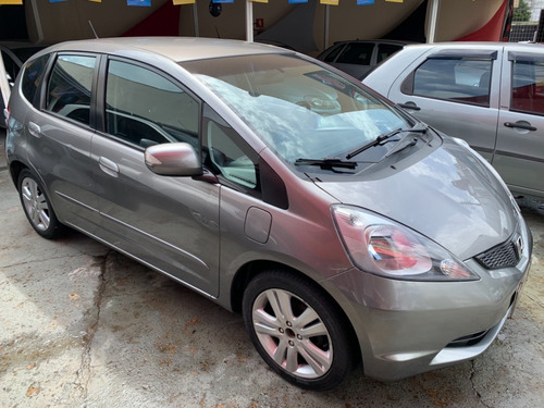 Imagem 3 de 15 de Honda Fit Ex 1.5 Cinza 2010