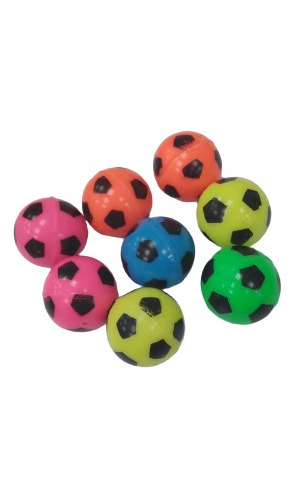 Pelotitas Saltarinas Futbol Colores Fluo Souvenirs X10 