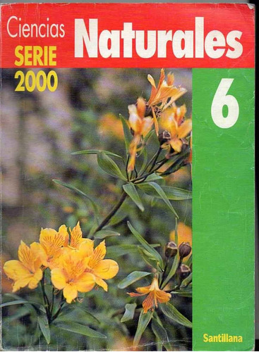 Ciencias Naturales 6 - Santillana - Serie 2000 - Sin Uso