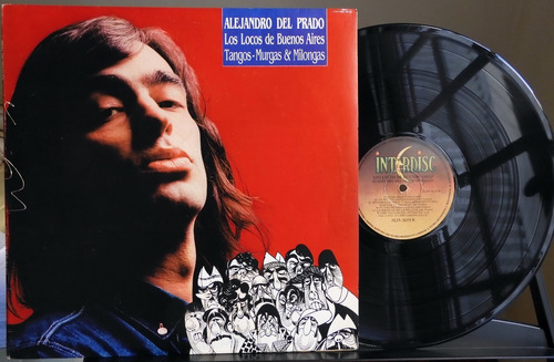 Vinilo Lp Alejandro Del Prado Los Locos De Bs - Exc- Edfargz