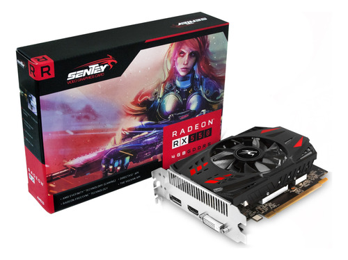 Placa De Video Gamer Amd Ati Radeon Rx 550 4gb Ddr5 Fortnite