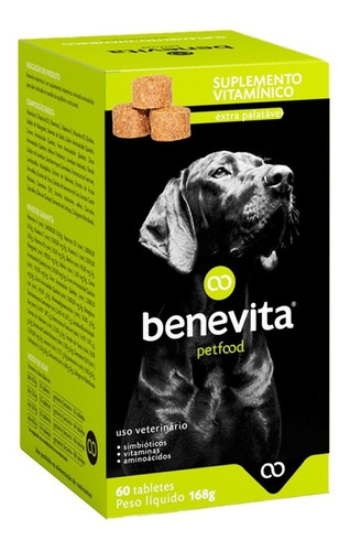 Benevita Suplemento Vitamínico Bem Estar Para Cães Palatável