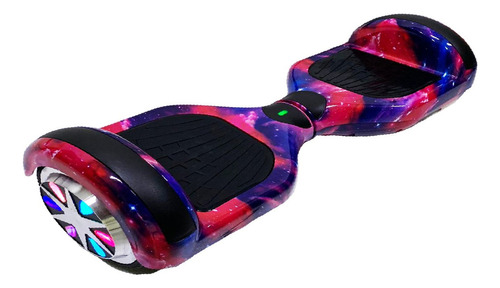 6 Polegadas Hoverboard Skate Eletrico Infantil Criança Bluetooth Bivolt Com Leds Colorido Roda Overboard Luuk Young Cor Galaxy 2307004