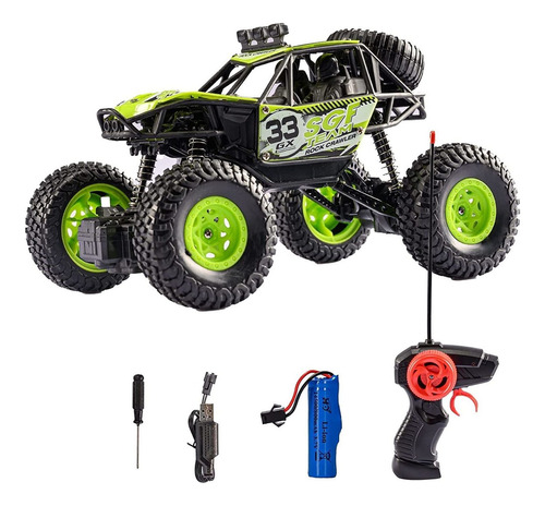 1:20 Rc Car Crawler Con Dos Motores Resistente A Los Ch...