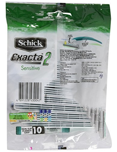 Schick Exacta2 - Maquinilla De Afeitar Desechable Sensible 2
