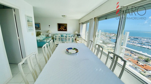 Imagen 8 de 30 de Oportunidad En Torre Verona - Apto 3 Dorms Y Servicio - Punta Del Este Peninsula