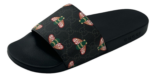 Sandalias Gucci Gg Supreme H20 Bee Originales 