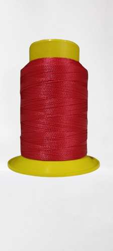 Linha De Nylon Poliamida 60 Costura Artesanato Cone 23g Cor Vermelho 44