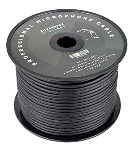 Silverback Screamer Bulk Xlr Cable 300 Ft Todos Los Conducto