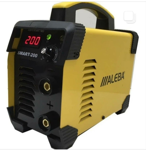 Imagen 2 de 4 de Combo Soldadora Inverter Aleba Smart 200 Amp + Careta Bremen
