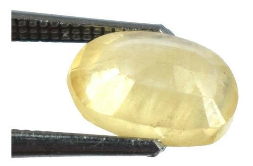 Heliodor Beryl 3.60 Ct Natural Oro Amarillo Oval Certificado Amarillo