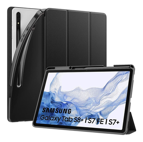 Case Estuche Funda @ Samsung Galaxy Tab S8 Plus 12.4 S7 Fe
