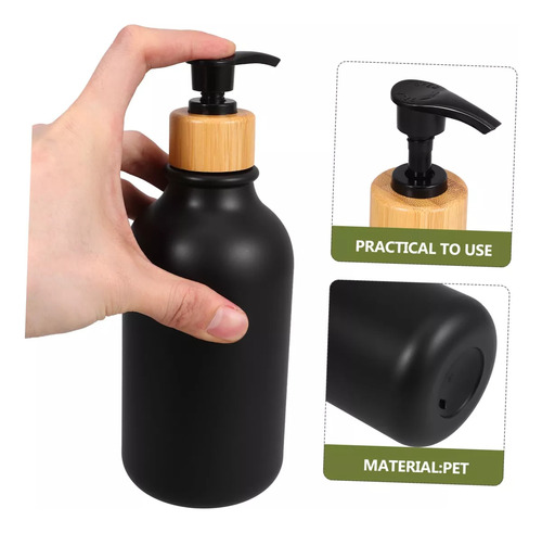 Dispenser Jabon Liquido De Plastico Liso Minimalista 500ml