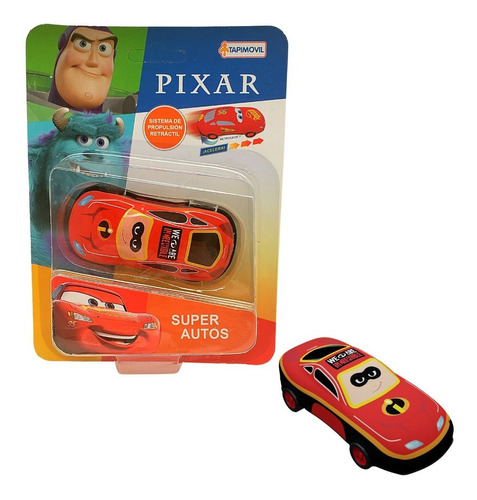 Autito Disney Pixar Cars Increibles Forky Super Heroes Auto