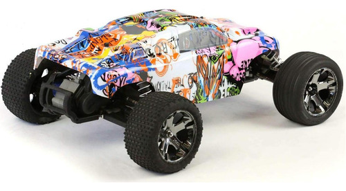 Cuerpo Rc Personalizado Graffiti Rosa Cerdo 1/10 R-pig-01